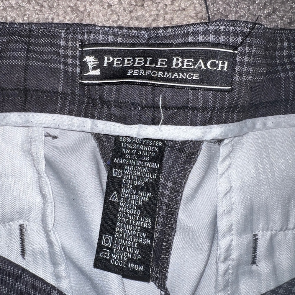 Pebble Beach Men's Dry Luxe Performance Shorts - Picture 3 of 4